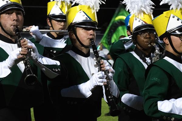 Arundel High School Marching Band Performing